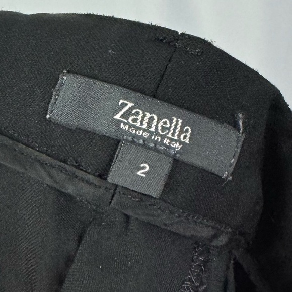 Zanella Black Mid Rise Bootcut Dress Pants 2 - Picture 4 of 4